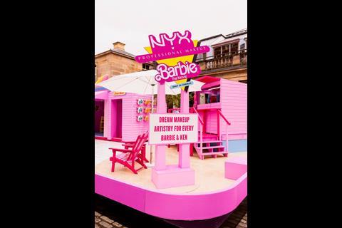 Barbie NYX store